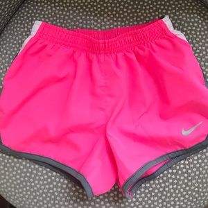 Bright Pink Girl’s Nike Dri-Fit Shorts